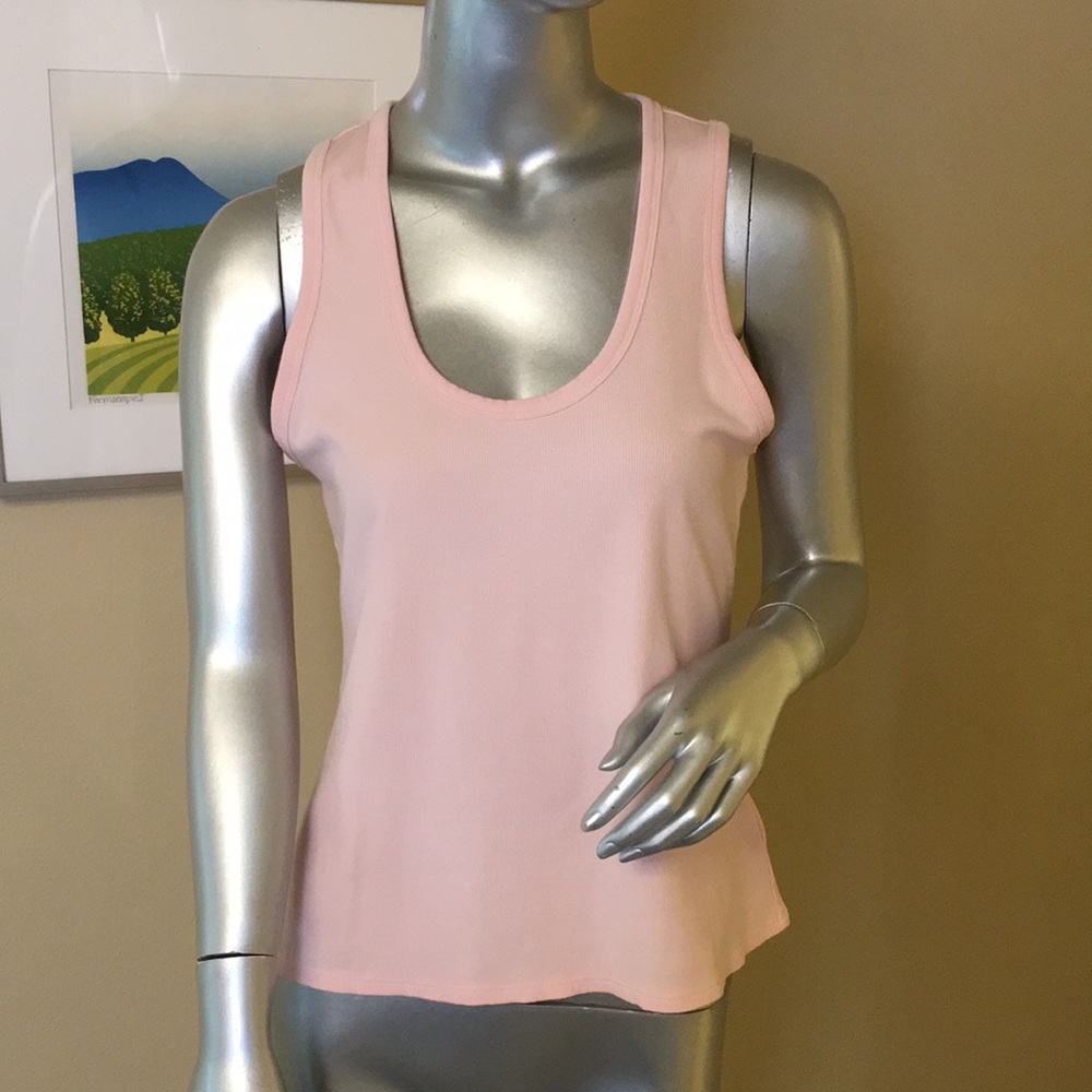 ATHLETA Signature Rib Scoop Tank Body-skimming stretch with a cotton-like feel